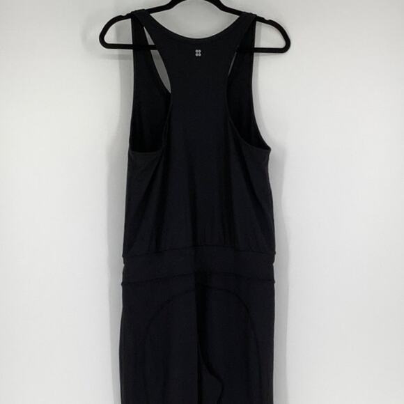 Sweaty Betty Size Large Black Gary Jogger Jumpsuit Racerback Scoop Neck OS30-4 - Picture 7 of 9